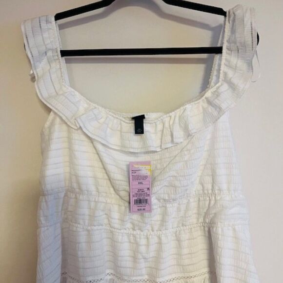 NWT Wild Fable Ruffle Tiered Skater Dress size XXL - Picture 6 of 8